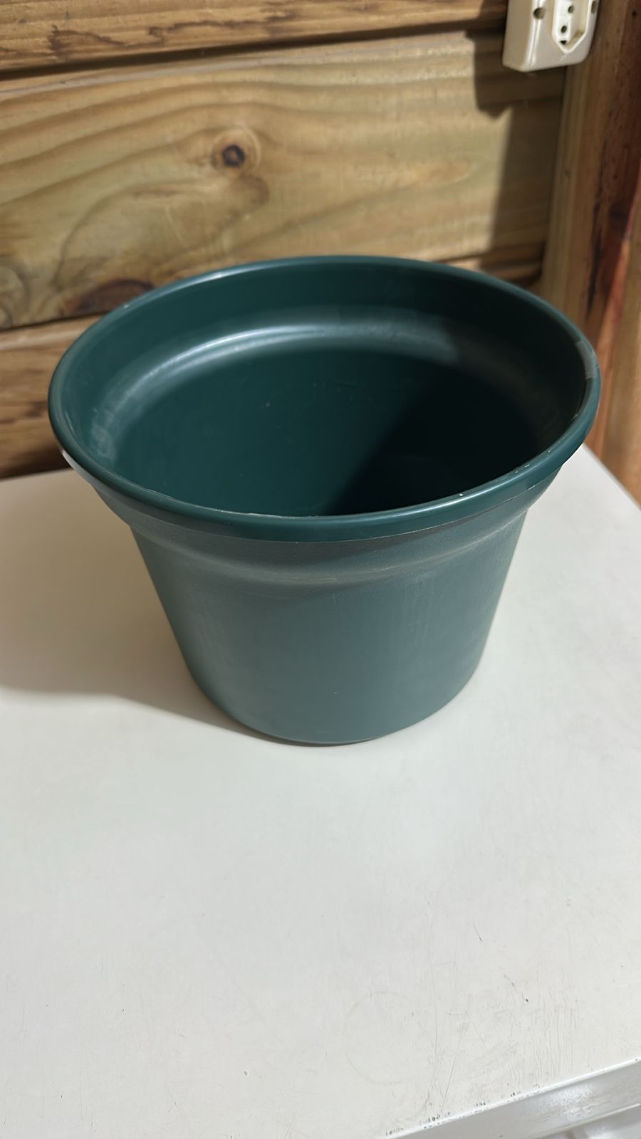 Vaso/Cachepô Flores Plástico 